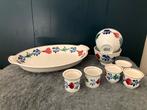 Boerenbond broodschaal, eierdopjes en kommetjes, Antiek en Kunst, Antiek | Servies los, Ophalen of Verzenden