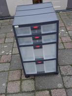 Plastic Kastje Met 4 Laatjes., Ophalen, Overige materialen, Gebruikt, 50 tot 100 cm