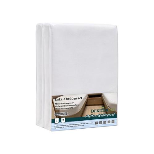 Enkele bedden Molton Waterdicht hoeslakenset 2 delig, Caravans en Kamperen, Caravan accessoires, Nieuw, Verzenden