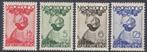 Nederland 279-282 Kinderzegels Postfris, Verzenden, T/m 1940, Postfris