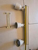 Mooie Plafondlamp met 3 Spots, Huis en Inrichting, Ophalen of Verzenden, Zo goed als nieuw, Metaal, Modern