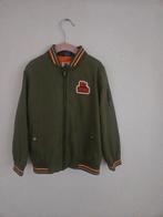 Groene bomberjack met tijgerprint - Maat 122 goede staat, Kinderen en Baby's, Kinderkleding | Maat 122, Ophalen of Verzenden, Zo goed als nieuw