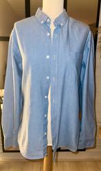 Only&Sons  lichtblauwe slim fit overhemd maat L, Blauw, Ophalen of Verzenden, Zo goed als nieuw, Halswijdte 41/42 (L)