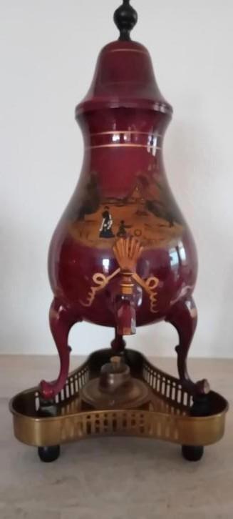 Mooie tinnen kraantjeskan, Antiek en Kunst, Antiek | Tin, Ophalen of Verzenden