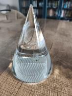 Royal Leerdam Kristal Kegel met Luchtbellen, Ophalen of Verzenden