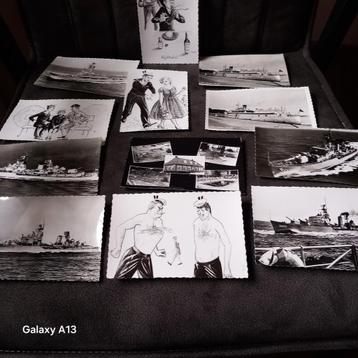 Oude Ansichtkaarten Collectie - Marine Thema beschikbaar voor biedingen