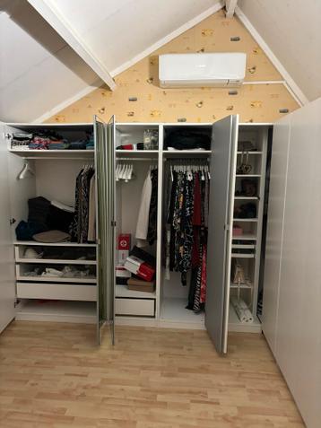 Grote Pax hoekkast 2.01m hoog - veel lades! - afbeelding 12