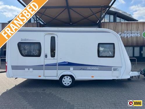 Hobby Excellent 460 UFE 2010 DOREMA VOORTENT 350!!!, Caravans en Kamperen, Caravans, Bedrijf, tot en met 4, 1000 - 1250 kg, Standaardzit