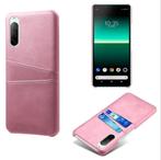 Sony Xperia 10 II Backcover + Glas Screenprotector _Rozegoud, Nieuw, Hoesje of Tasje, Hoesjes, Verzenden