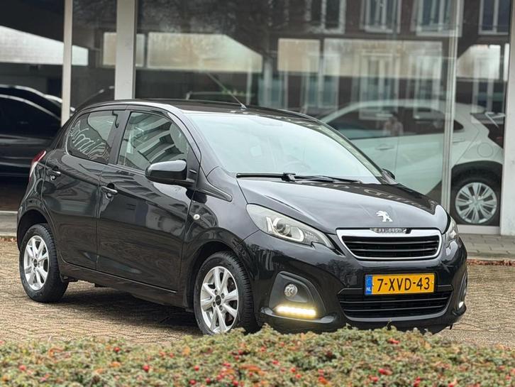 Peugeot 108 1.0 e-VTi Active|Airco|5 Drs|Zwart|Origineel Ned, Auto's, Peugeot, Bedrijf, Te koop, ABS, Airbags, Airconditioning