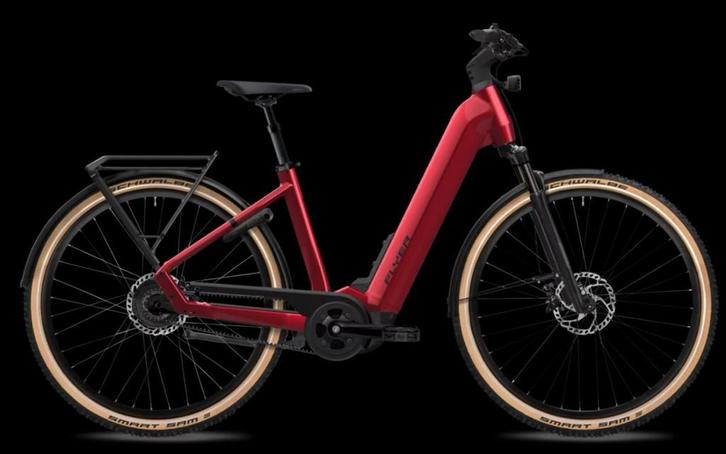 Flyer Upstreet 7.43 Dames Red 48cm M 2023, Fietsen en Brommers, Elektrische fietsen, Nieuw, Overige merken, 47 tot 51 cm