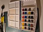 ZEER weinig gebruikte Winsor & Newton Cotman napjes 24, Ophalen of Verzenden, Zo goed als nieuw, Waterverf