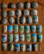 Oude wandelstok schildjes of balhoofdplaatjes, Verzamelen, Vingerhoedjes, Ophalen of Verzenden, Zo goed als nieuw