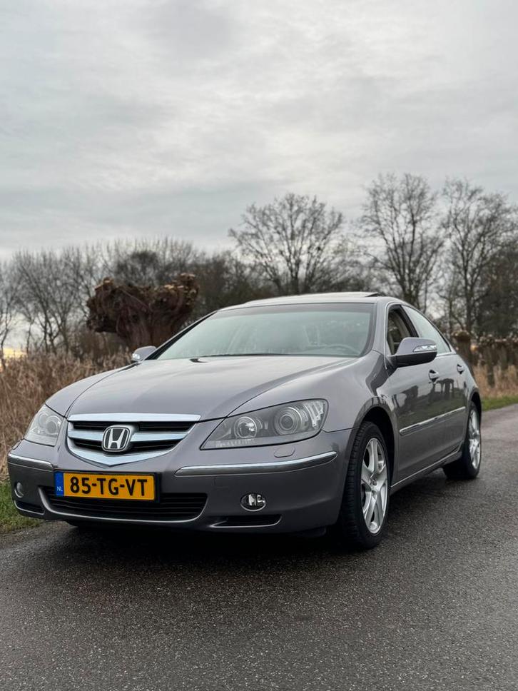 Honda Legend 3.5 I V6 2006 Grijs YOUNGTIMER, Auto's, Honda, Particulier, Legend, 4x4, ABS, Achteruitrijcamera, Airbags, Airconditioning