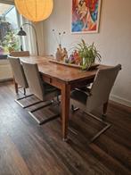 Leolux Eetkamerstoelen - Set van 6, Huis en Inrichting, Ophalen, Vier