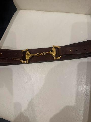 Purdey bruine leren ceintuur beschikbaar voor biedingen