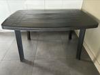Kunststof tuintafel, Tuin en Terras, Tuintafels, Ophalen, Gebruikt, Rechthoekig, Kunststof