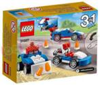 LEGO set 31027 3-in1 Racewagen, Ophalen of Verzenden, Zo goed als nieuw, Losse stenen, Lego