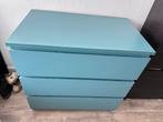Blauw Ladekastje met 3 Laden, Huis en Inrichting, Kunststof, Gebruikt, 3 of 4 laden, Minder dan 100 cm