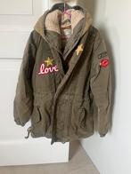 Groene Scotch R’Belle army jacket overjas met binnenjas 140, Meisje, Gebruikt, Jas, Scotch R’Belle