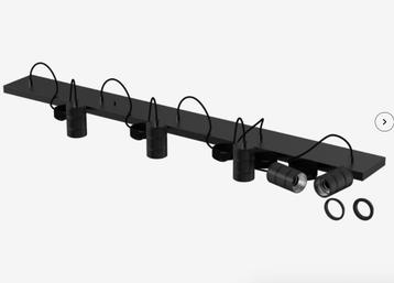 Calex Hanglamp Armatuur - 5x E27 - 14 x 130 cm - Zwart beschikbaar voor biedingen