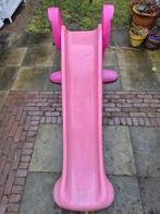 Roze Little Tikes Glijbaan - kan nog een ronde mee., Ophalen of Verzenden, Gebruikt, Glijbaan, Aanbouwonderdeel