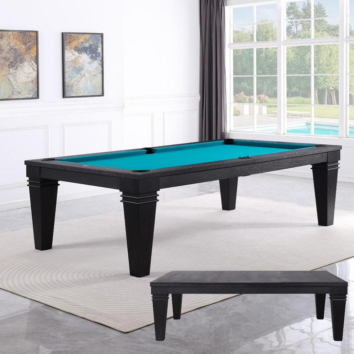 Lexor Pooltafel Dinner Leonardo II 7ft Pooltafelland, Sport en Fitness, Biljarten en Poolen, Nieuw, Pooltafel, Verzenden