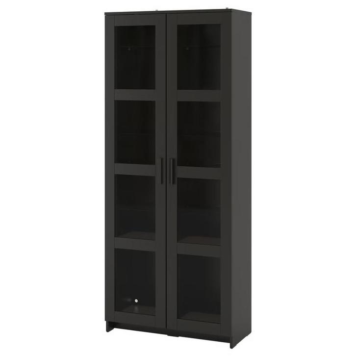 IKEA BRIMNES Glass door cabinet, Huis en Inrichting, Kasten | Vitrinekasten, Zo goed als nieuw, 150 tot 200 cm, 50 tot 100 cm