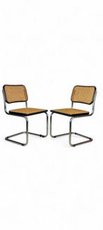 Vintage Marcel Breuer stoelen webbing/buisframe, Huis en Inrichting, Stoelen, P, P, Ophalen of Verzenden, Zo goed als nieuw