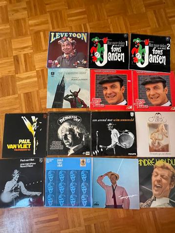 Gouden Eeuw van het Nederlands Cabaret – 12 originele LP’s beschikbaar voor biedingen