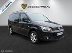 Volkswagen Caddy Maxi 1.2 TSI Highline 7 zit 105 pk Topstaat, Voorwielaandrijving, Gebruikt, Zwart, 4 cilinders
