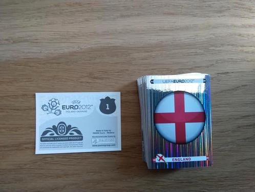Panini emblemen Euro 2012, Verzamelen, Sportartikelen en Voetbal, Zo goed als nieuw, Poster, Plaatje of Sticker, Ophalen of Verzenden
