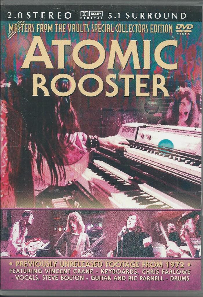 Atomic Rooster - Masters from the vaults, Cd's en Dvd's, Dvd's | Muziek en Concerten, Nieuw in verpakking, Muziek en Concerten