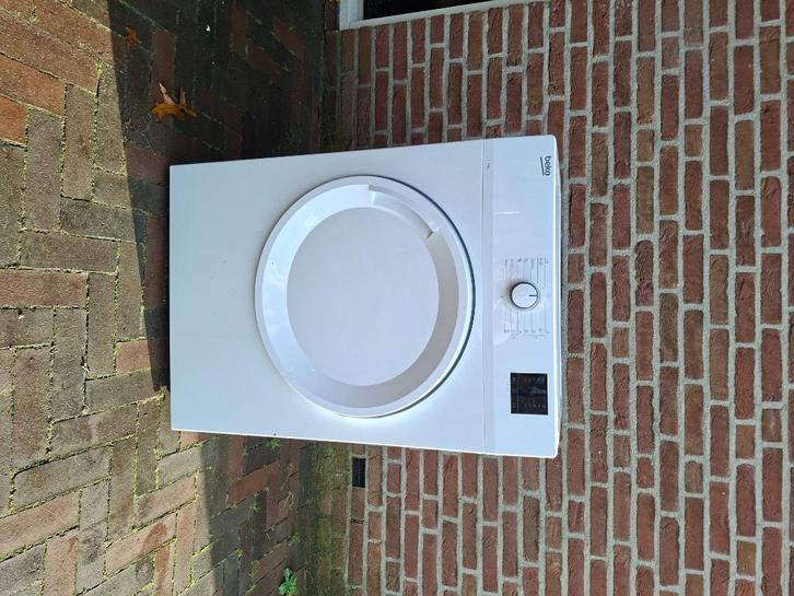 Beko droger DA 7011 PA, Witgoed en Apparatuur, Wasdrogers, Zo goed als nieuw, Luchtafvoer, Voorlader, 6 tot 8 kg, 85 tot 90 cm