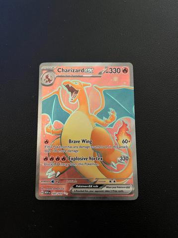 Charizard ex 151 beschikbaar voor biedingen