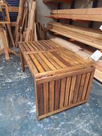 uitklapbare tuintafel, Tuin en Terras, Ophalen, Zo goed als nieuw, Rechthoekig, Hout