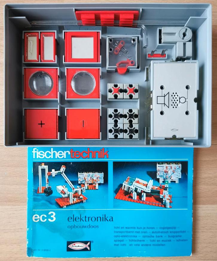 Fischertechnik ec3 licht en geluid - Fisher Techniek, Hobby en Vrije tijd, Elektronica-componenten, Gebruikt, Ophalen of Verzenden