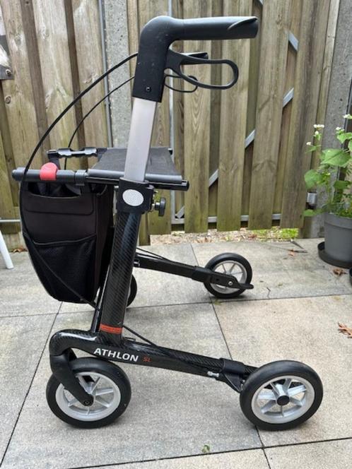 Athlon SL Carbon lichtgewicht Rollator, Diversen, Rollators, Lichtgewicht, Opvouwbaar, Ophalen of Verzenden