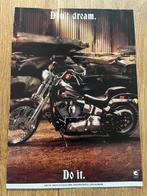 Harley Davidson originele advertentie, Ophalen of Verzenden, Gebruikt, Overige typen