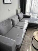 Hoekbank (Grijs, Wehkamp), Ophalen, Gebruikt, Stof