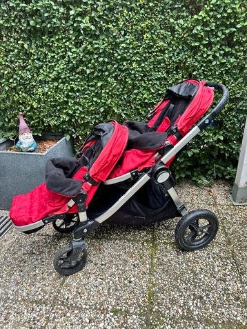 Baby Jogger City Select kinderwagen - Rood tweeling wagen beschikbaar voor biedingen