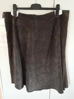 Rok -suède- bruin, maat 46, Kleding | Dames, Rokken, Bruin, Maat 46/48 (XL) of groter, Ophalen of Verzenden, Zo goed als nieuw