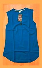 Nieuwe blauwe heren singlet maat S. Okselmaat 41 cm., Kleding | Heren, Ophalen of Verzenden, Nieuw