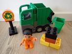 duplo vuilniswagen 4988, Ophalen of Verzenden, Zo goed als nieuw, Complete set, Duplo