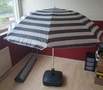 Parasol met voet, Ophalen, Zo goed als nieuw, Strandparasol