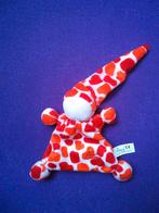 TIAMO COLLECTION Knuffeldoekje POPJE. ROOD BONT **Nieuw**, Ophalen of Verzenden, Nieuw, Overige typen