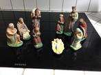 Zeer oude kerstbeelden kerstgroep kerststal, Diversen, Kerst, Ophalen of Verzenden, Gebruikt