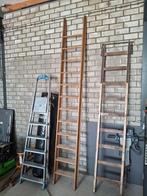 Houten ladder - retro, Ophalen, Gebruikt, Ladder, 2 tot 4 meter