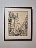 Originele tekening Johan Haak, Ophalen of Verzenden