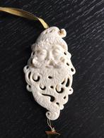 Kerstman hanger Santa biscuit porselein Hallmark 2002, Diversen, Kerst, Ophalen of Verzenden, Gebruikt